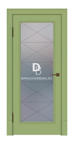 Межкомнатная дверь В04 Оливковый